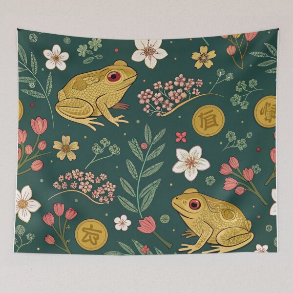 Item preview, Golden frog pattern , Jin Chan designed and sold by Lucky 777.