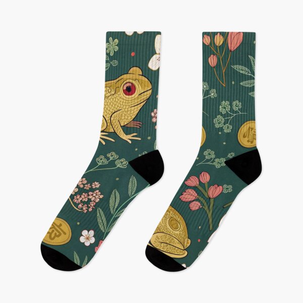 Item preview, Golden frog pattern , Jin Chan designed and sold by Lucky 777.