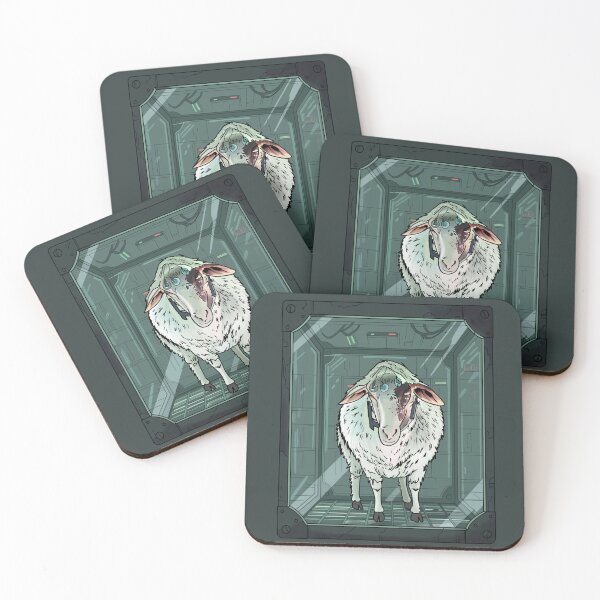 Item preview, Sheep Host of Ocellus – Alien Earth Parasite Design designed and sold by mongeekshirts.