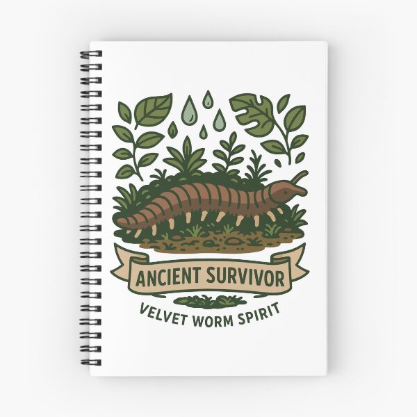 Item preview, Velvet Worm Spirit – Ancient Survivor Prehistoric Invertebrate Art designed and sold by WildlifeInc.
