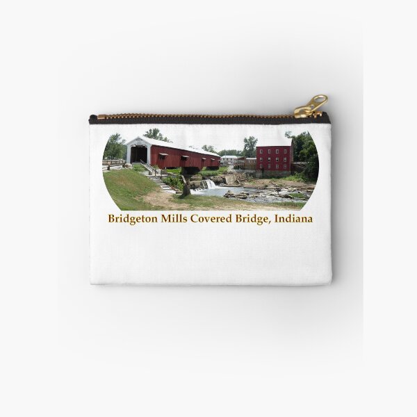 Item preview, Bridgeton Mills Covered Bridge Indiana designed and sold by gotucoveredart.