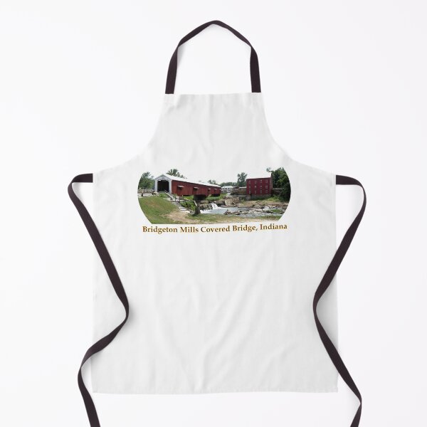 Item preview, Bridgeton Mills Covered Bridge Indiana designed and sold by gotucoveredart.
