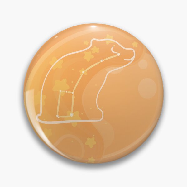 Item preview, Minimalist Bear Cub Silhouette over Yellow designed and sold by Oni Figments.