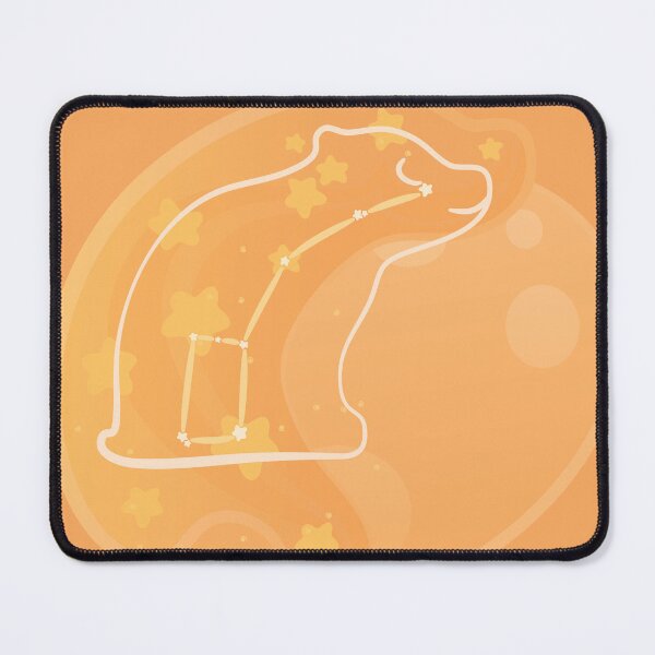 Item preview, Minimalist Bear Cub Silhouette over Yellow designed and sold by Oni Figments.