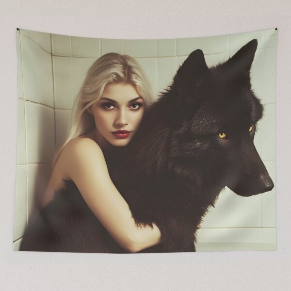 Item preview, Blonde Wolf Bath  designed and sold by Maioriz.