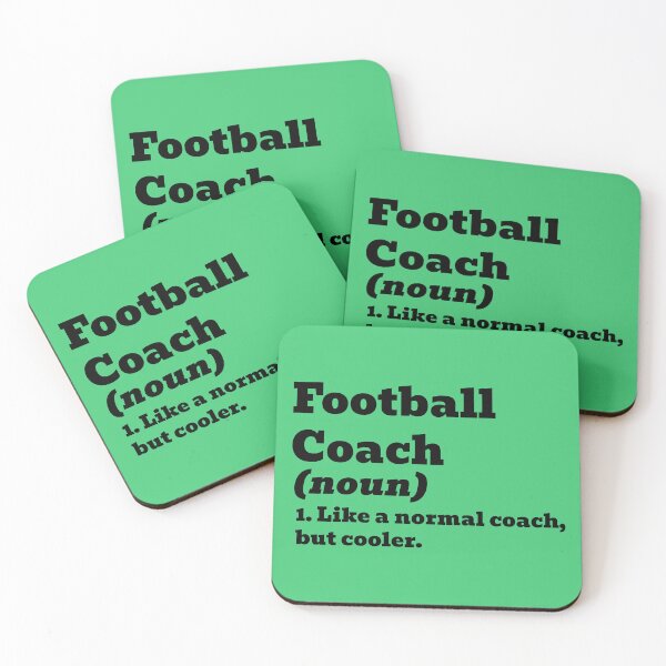 Item preview, Football Coach Like Normal But Cooler designed and sold by WakeNBake-Tees.