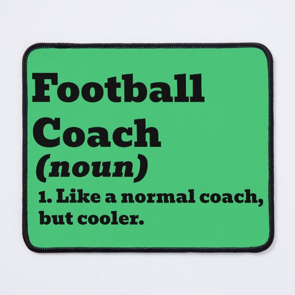 Item preview, Football Coach Like Normal But Cooler designed and sold by WakeNBake-Tees.