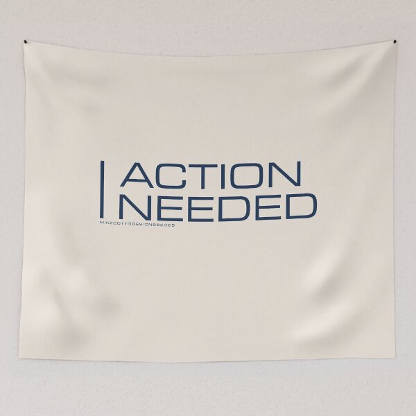Item preview, Action Needed designed and sold by Michael Cotto.