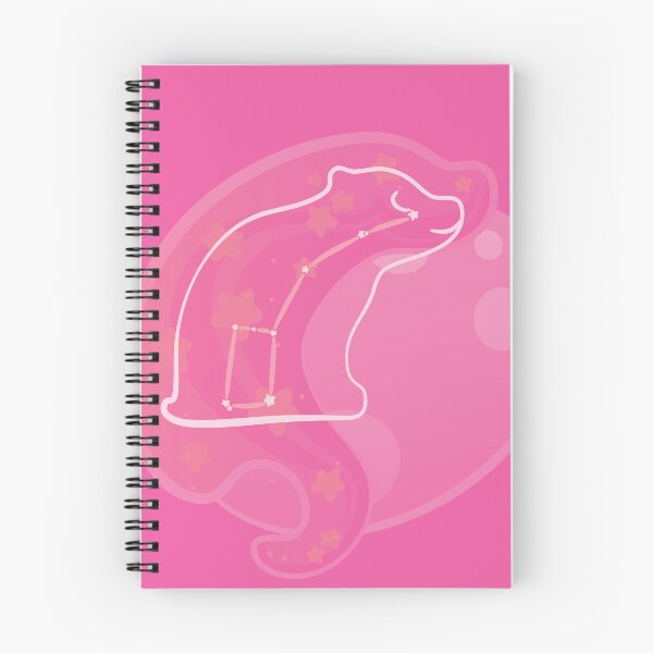 Item preview, Minimalist Bear Cub Silhouette over Pink designed and sold by Oni Figments.