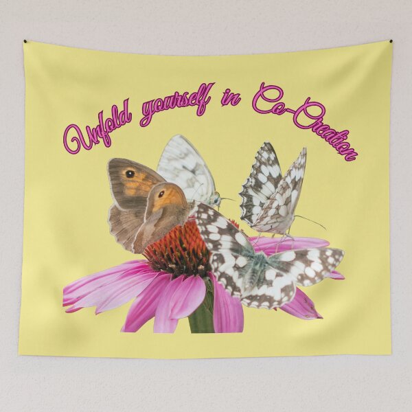 Item preview, Butterflies on Echinacea – Unfold yourself in co-creation | Inspiration & Joy of Life designed and sold by Katja LebenFreude.