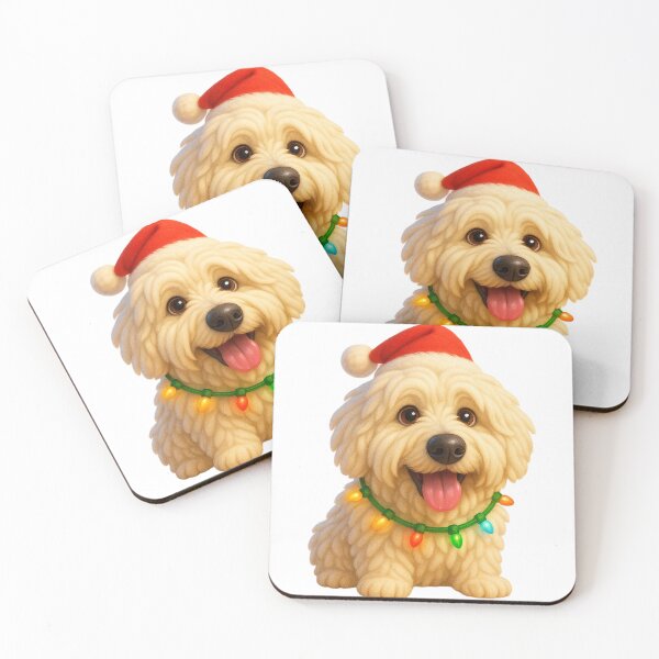 Item preview, Christmas Komondor Dog designed and sold by Sillytoe.