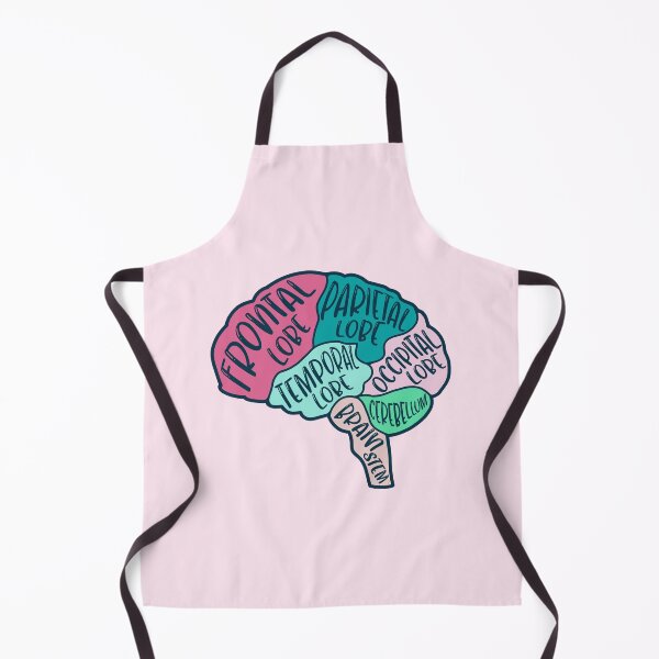 Item preview, Anatomical brain - pink colors designed and sold by mikasa.art.