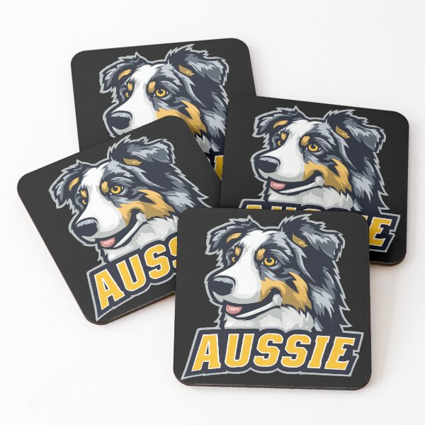 Item preview, Aussie Dog – Australian Shepherd Design with lettering designed and sold by drizzd.
