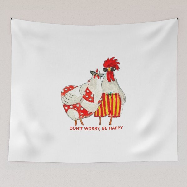 Item preview, Happy Chickens – Feel Good Farm Art designed and sold by FILEO.