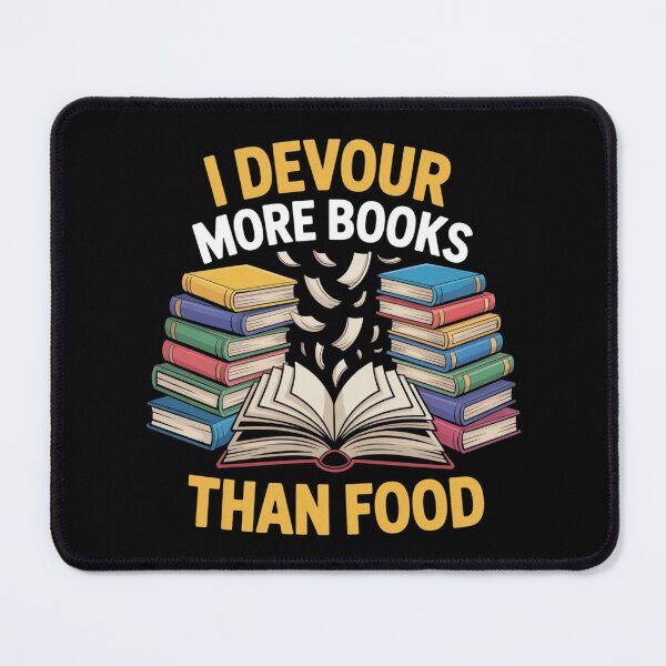 Item preview, Idevour more books than food designed and sold by DreamOnShirts.