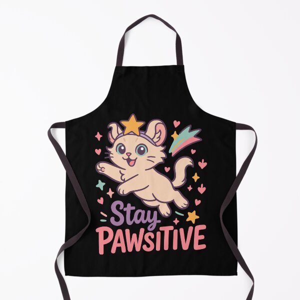 Item preview, Whiskerly Sparkle Cat Pawsitive Tee – Soft Girl Pastel Cat Mom Shirt designed and sold by WhiskerlyGfx.
