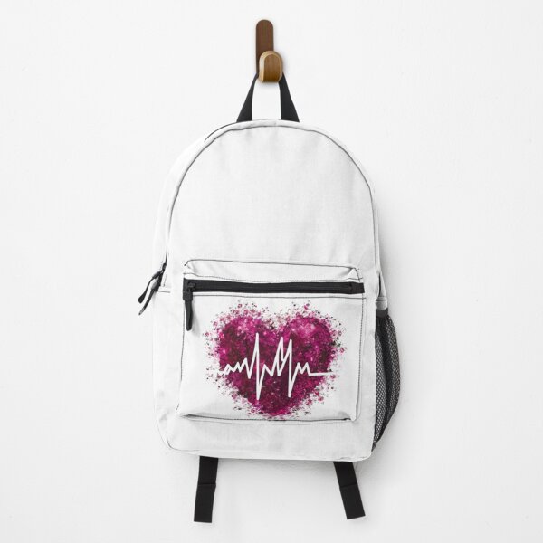 Item preview, logo, picture, vector, illustration, graphics, graffiti, A design with a white background romantic + heart + beating + glitter, poster designed and sold by gulka8.