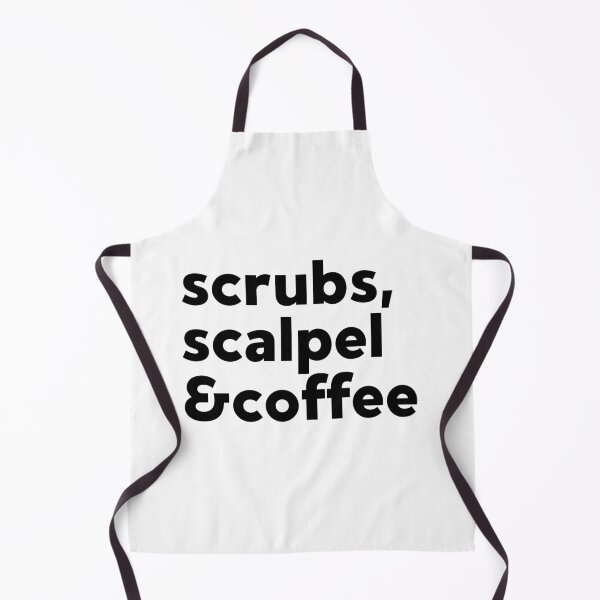 Item preview, Scrubs, scalpel and coffee  designed and sold by mikasa.art.