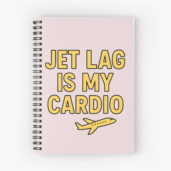 Item preview, Jet Lag Is My Cardio | Funny Travel Quote T-Shirt for Frequent Flyers & Wanderlust Lovers designed and sold by ThePunnyTraveler.