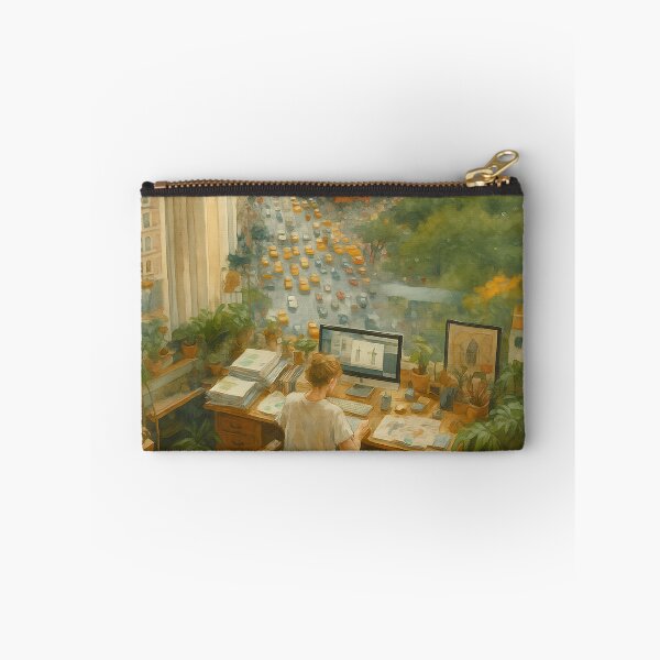 Item preview, Urban Muse — Artist’s Desk Overlooking NYC designed and sold by youkee.