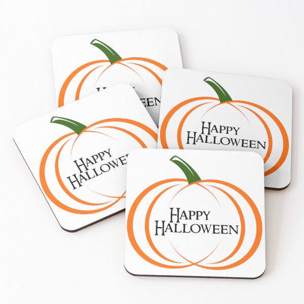 Item preview, Happy Halloween Pumpkin with Centered Black Text designed and sold by Risa-C.