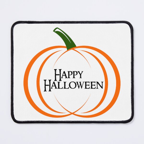 Item preview, Happy Halloween Pumpkin with Centered Black Text designed and sold by Risa-C.
