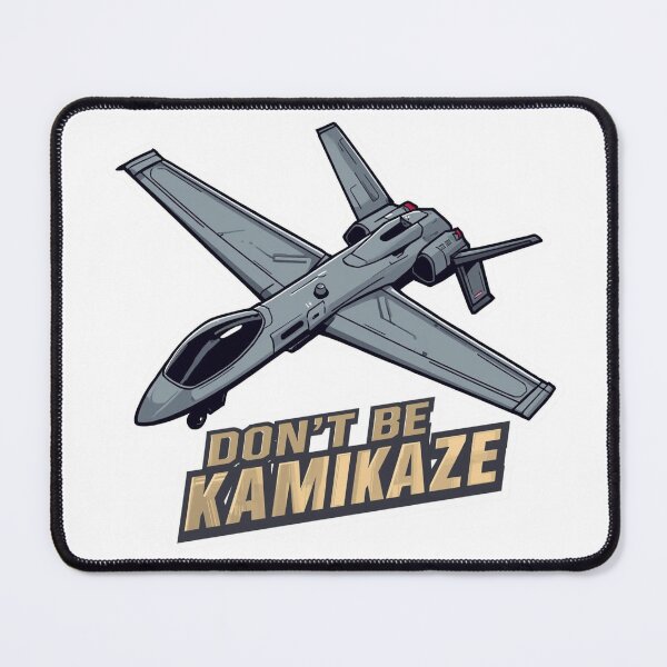 Item preview, Don’t Be Kamikaze – Military Drone T-Shirt & Sticker Design designed and sold by AndrewYoko.
