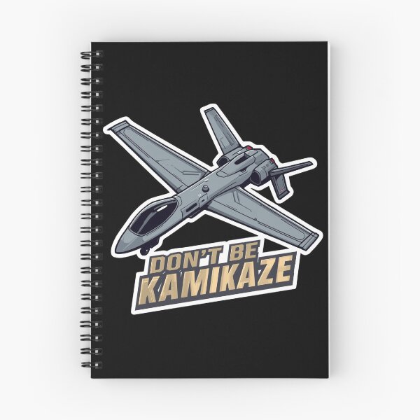 Item preview, Don’t Be Kamikaze – Military Drone T-Shirt & Sticker Design designed and sold by AndrewYoko.