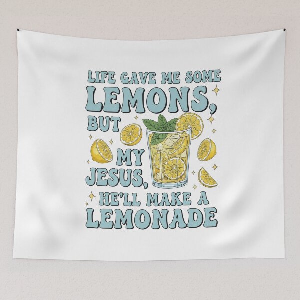 Item preview, Life gave me some lemons, but my Jesus, He’ll make a lemonade designed and sold by ArtFromBeyond.