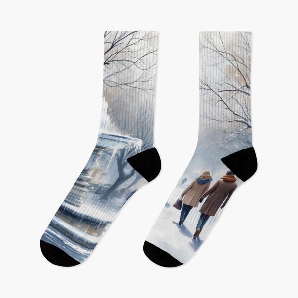 Item preview, Provence: village square in winter designed and sold by jefboutique6150.