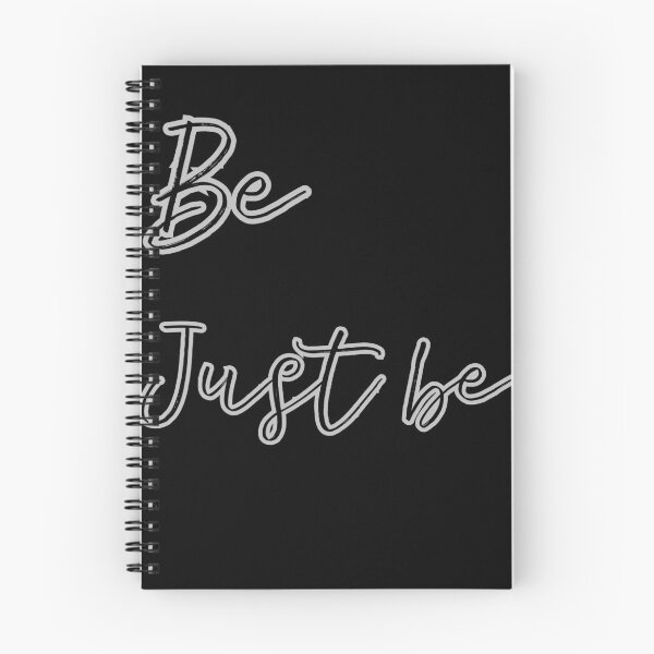 Item preview, Just Be – Minimalist Mindfulness Quote designed and sold by A-Szczesniak.