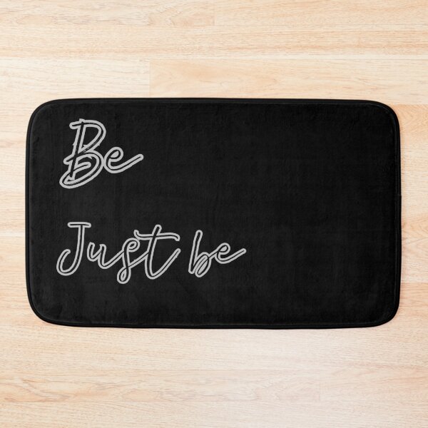 Item preview, Just Be – Minimalist Mindfulness Quote designed and sold by A-Szczesniak.