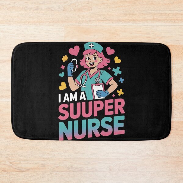 Artikelvorschau, Ich bin eine Superkrankenschwester. entworfen und verkauft von DreamOnShirts.