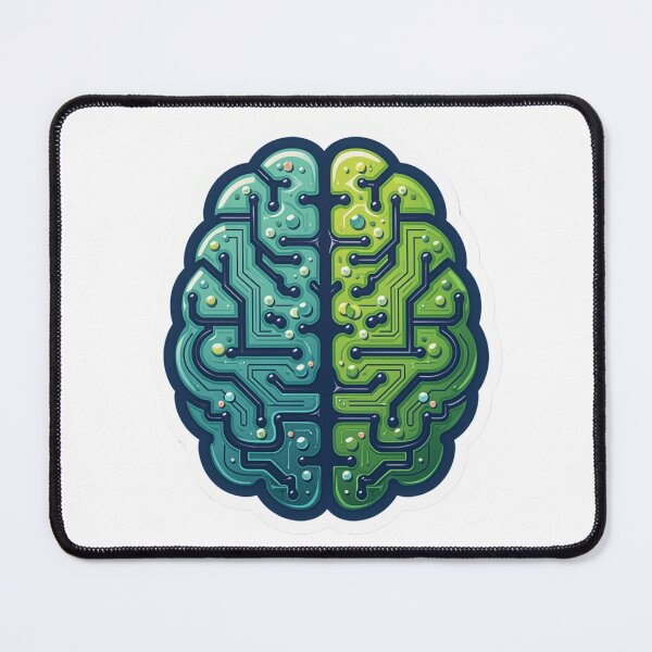 Item preview, Tech Brain | AI Developer Gift | Neural Circuit | Programmer Mind Design designed and sold by Dev Life Designs.