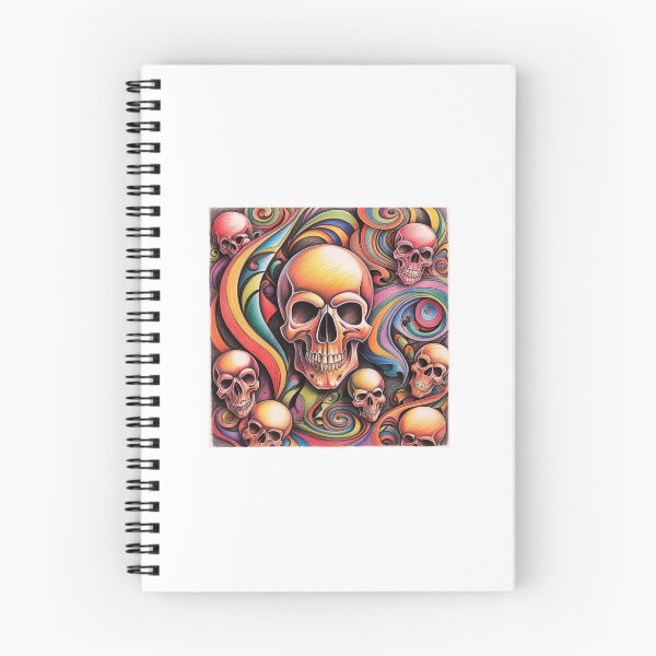 Item preview, Psychedelic Skulls designed and sold by NFLDGEMANDCRAFT.