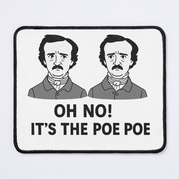 Item preview, Oh no! Edger Allen Poe  designed and sold by Llewynn1225.
