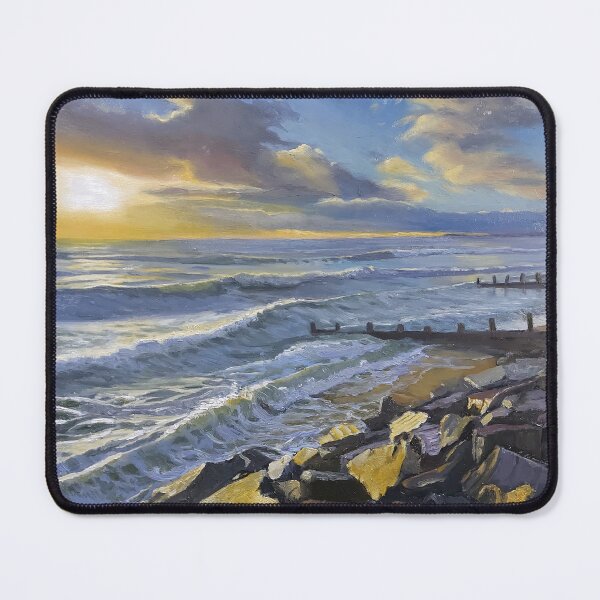 Item preview, Sunset at Milford on Sea designed and sold by ArtfromCoz.