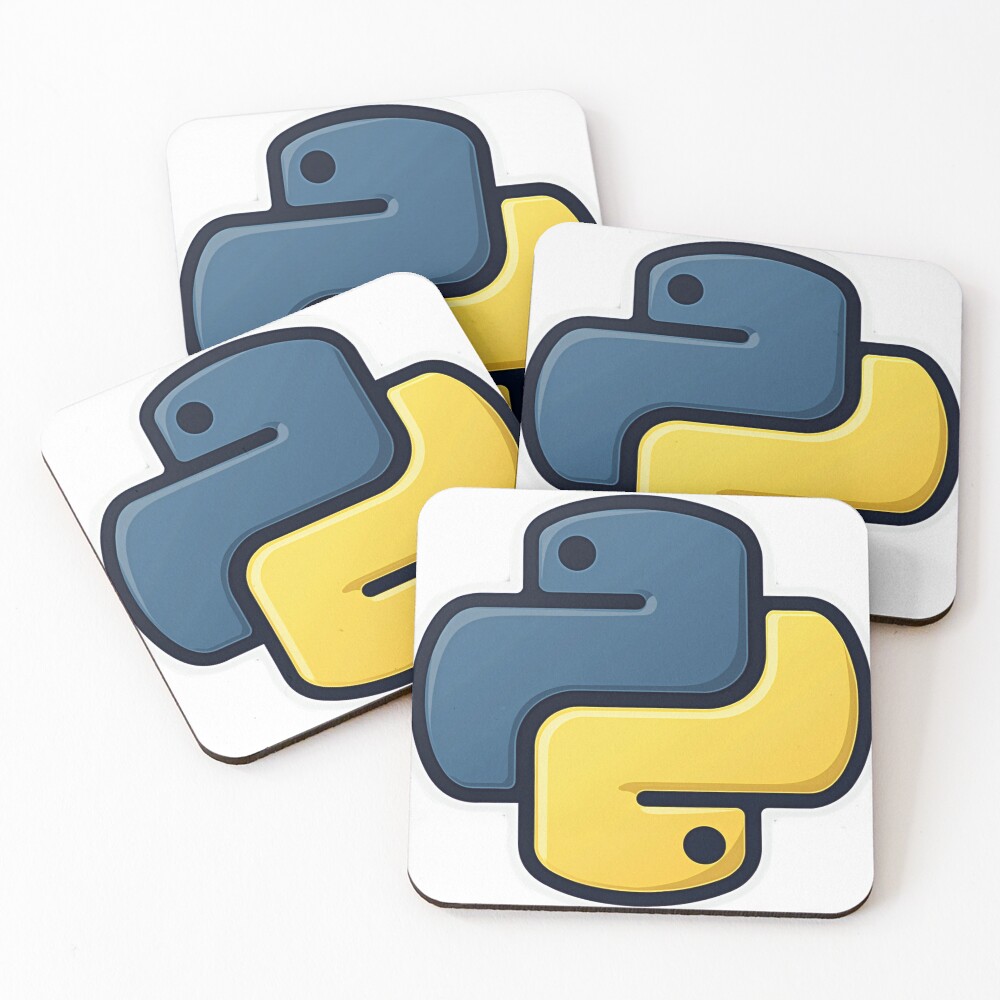 Item preview, Coasters (Set of 4) designed and sold by ColoredPanda.