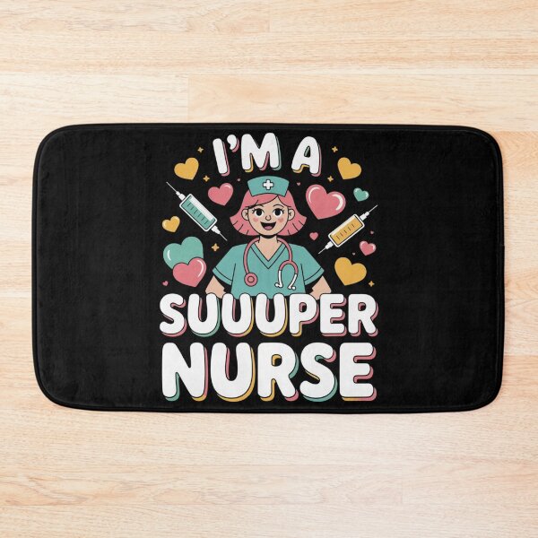 Item preview, I'm a suuuper nurse designed and sold by DreamOnShirts.