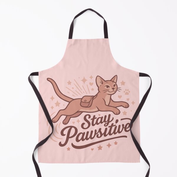 Item preview, Stay Pawsitive Cat Tee – Positive Vibes Shirt for Cat Moms designed and sold by WhiskerlyGfx.
