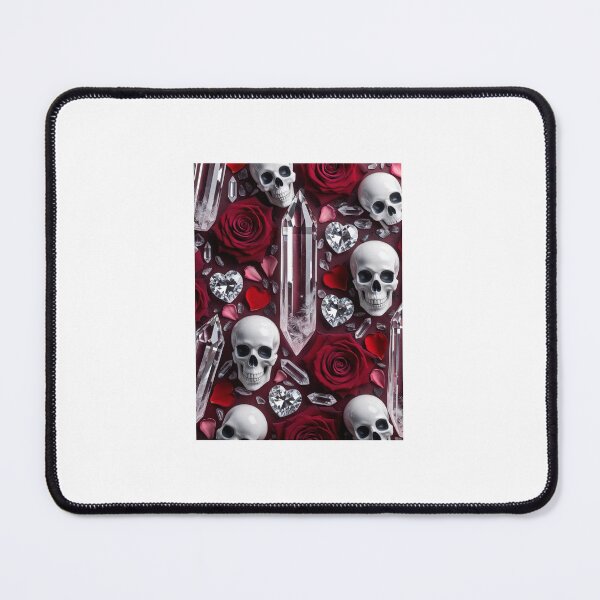 Item preview, Crystals Skulls And Roses designed and sold by NFLDGEMANDCRAFT.