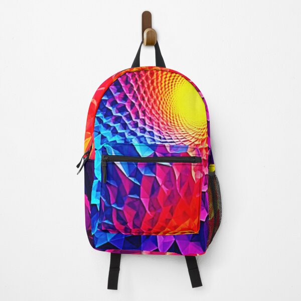 Item preview, Vibrant Geometric Energy Vortex Art designed and sold by Health And Fitness Posts e-Store.