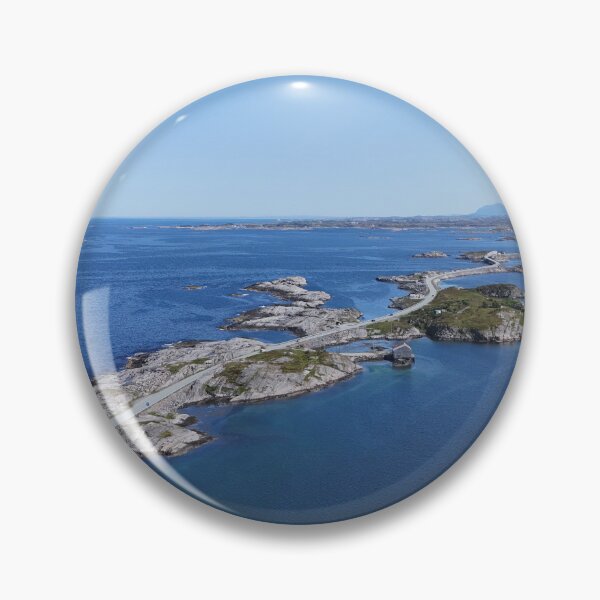 Item preview, Atlantic Way - Norway designed and sold by BikeStickerStore.