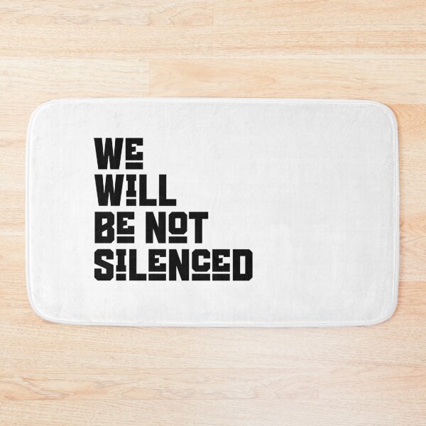 Item preview, We will not be silenced quote politics.V.01 designed and sold by CeliaZnx.