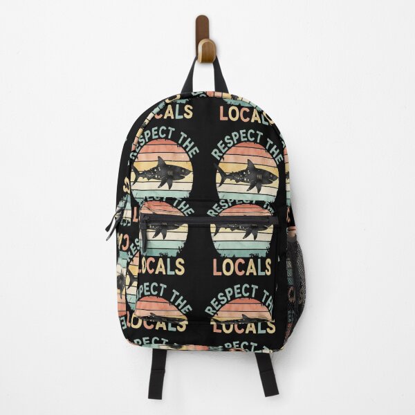 Item preview, Respect The Local Save The Shark Ocean Animal Rights designed and sold by FreeArt2.