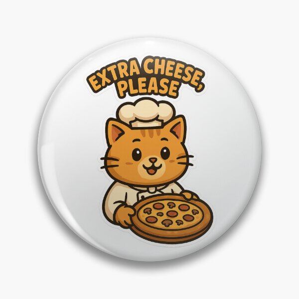 Item preview, Cat –  Extra cheese, please designed and sold by CrazyMop_.
