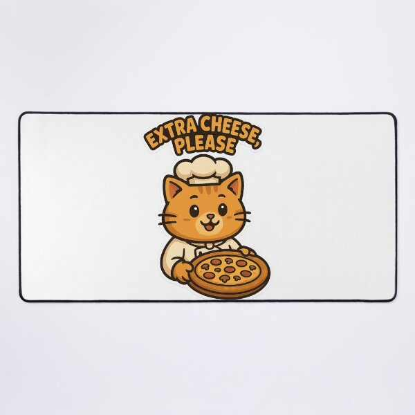 Item preview, Cat – Extra cheese, please designed and sold by CrazyMop_.