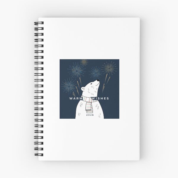 Item preview, Polar bear watching fireworks designed and sold by mayatA-rt.