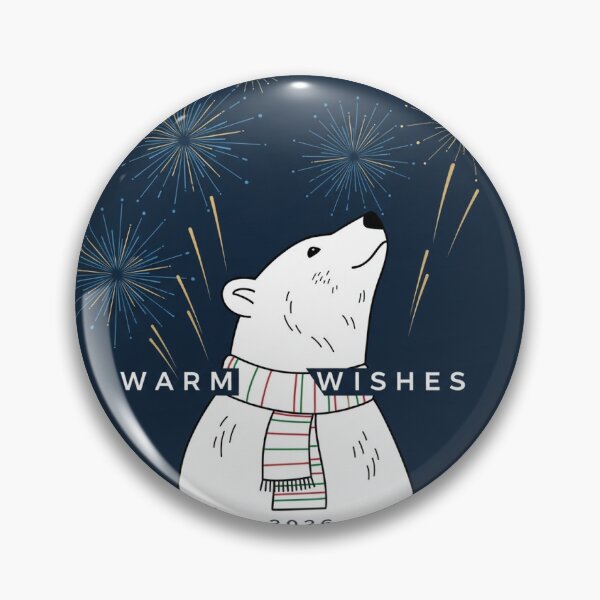 Item preview, Polar bear watching fireworks designed and sold by mayatA-rt.