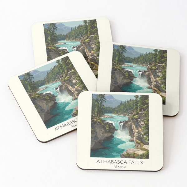 Item preview, Athabasca Falls Alberta | Jasper National Park Scenery designed and sold by TuncGK.